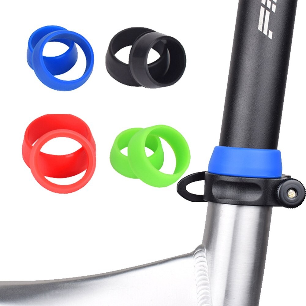 Fahrrad Sitz Post Gummi Ring MTB Fahrrad Wasserdichte Staub Abdeckung Silikon Sattelstütze Fallen Schutz Radfahren Zubehör BC0170 thumbnail
