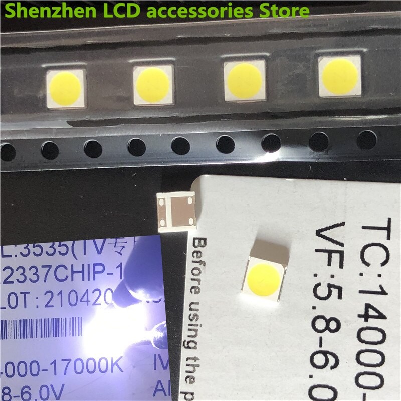 6V 3535 Kalten Weiß SMD Lampe Für 32-65 Zoll LG Innotek LG32LB LG47LB LG55LB LED TV Reparatur 100% Neue thumbnail