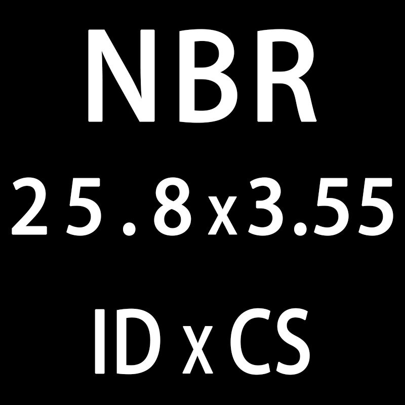 20 Teile/los Gummi Ring NBR O-Ring Dicht CS 3,55mm Ich Würde21.2/22.4/23.6/25/25.8/26.5/28mm Nitril O Ring Dichtung Öl Ring Dichtung Waschmaschine thumbnail
