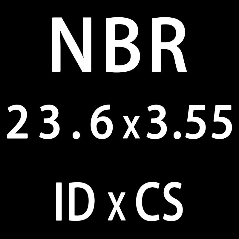 20 Teile/los Gummi Ring NBR O-Ring Dicht CS 3,55mm Ich Würde21.2/22.4/23.6/25/25.8/26.5/28mm Nitril O Ring Dichtung Öl Ring Dichtung Waschmaschine thumbnail