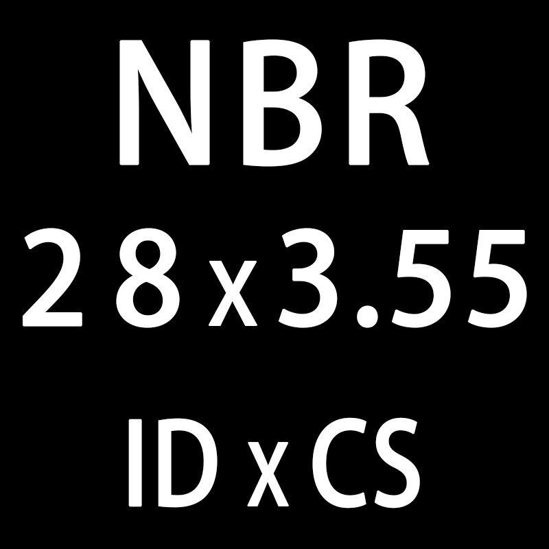 20 Teile/los Gummi Ring NBR O-Ring Dicht CS 3,55mm Ich Würde21.2/22.4/23.6/25/25.8/26.5/28mm Nitril O Ring Dichtung Öl Ring Dichtung Waschmaschine thumbnail