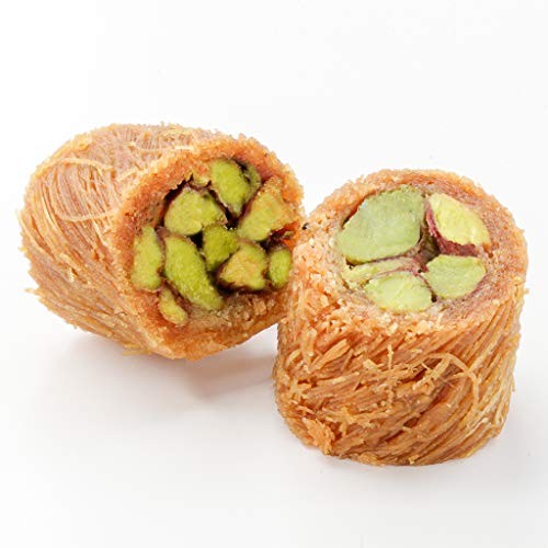Zalatimo Sweets Since 1860, 100% All Natural Assorted Baklava, Slightly Sweet Baklava in Square Metal Gift Tin, No Preservatives, No Additives, No Cor thumbnail