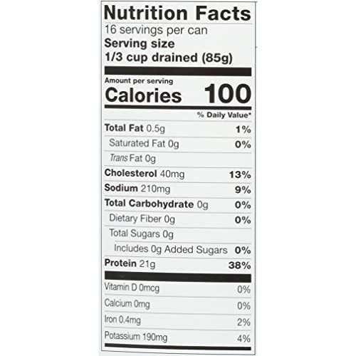 Bumble Bee Solid White Albacore Tuna in Water, 66.5 Oz Bulk Food Service Can - Wild Caught Tuna - 21g Protein per Serving, High in Omega-3s - Non-GMO  thumbnail