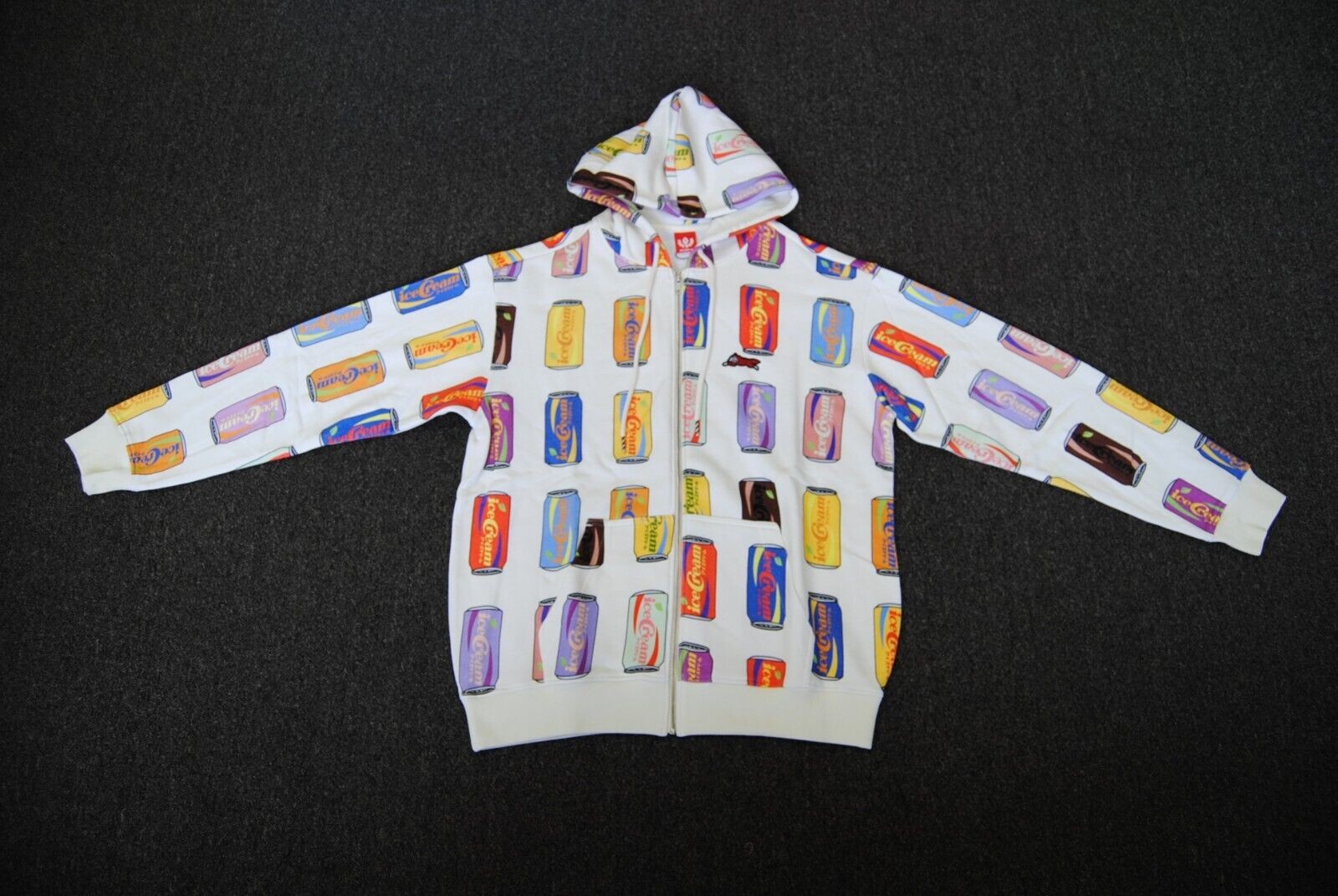 [431-8306] New Men's Icecream 6 Pack Pullover Hoodie Whisper White thumbnail