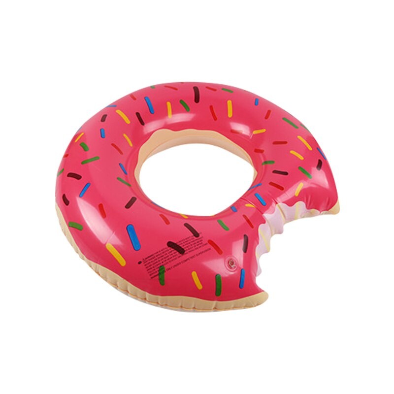 Krapfen Aufblasbare Schwimmbad Schweben Schwimmen Kreis Gummi Ring Schwimmbad Party Spielzeug Wasser Matratze Strand Bett Sommer Für Erwachsene Art thumbnail