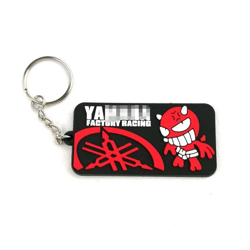 Passen Für Yamaha YZF R15 R25 R3 R6 R1 MT07 MT09 FZ07 FZ09 MT01 MT03 MT25 Motorrad Keychain Schlüssel Ring Gummi Rennen Zubehör thumbnail