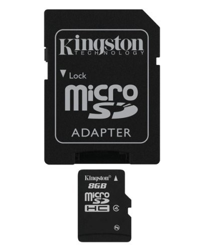 Professional Kingston 4GB MicroSDHC Card for ICEMOBILE Apollo Smartphone with Custom Formatting and Standard SD Acapter. (Class 4) thumbnail