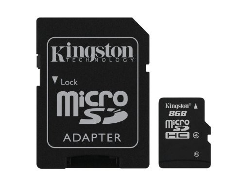 Professional Kingston 4GB MicroSDHC Card for ICEMOBILE Apollo Smartphone with Custom Formatting and Standard SD Acapter. (Class 4) thumbnail