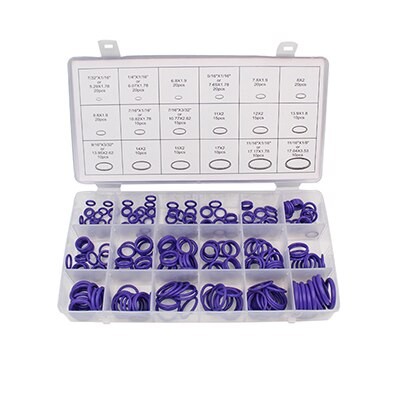 O Ring Vattentät Olja Och Nötningsbeständig Gummi Ring Tätning Nbr Tätning Nitril TVättgummi Oring Set Sortiment Kit Set Box