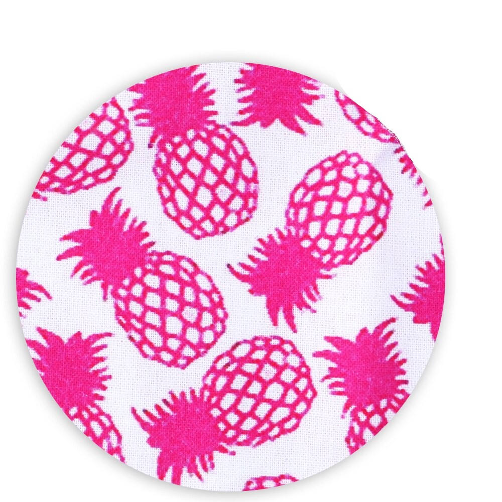 50*145cm Ananasblad Tryckt 100% Bomullstyg För Mjukpapper Sängkläder Textil För Sömnad Docka ,1 Yc 4542