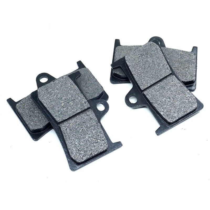 För Yamaha Fjr 1300 01-05 14-18 Fjr 1300a 03-17 Fjr 1300ae 06-09 Fjr 1300as 06-18 Fjr 1300es 15-18 Främre Bakre Bromsbeläggssats Kit