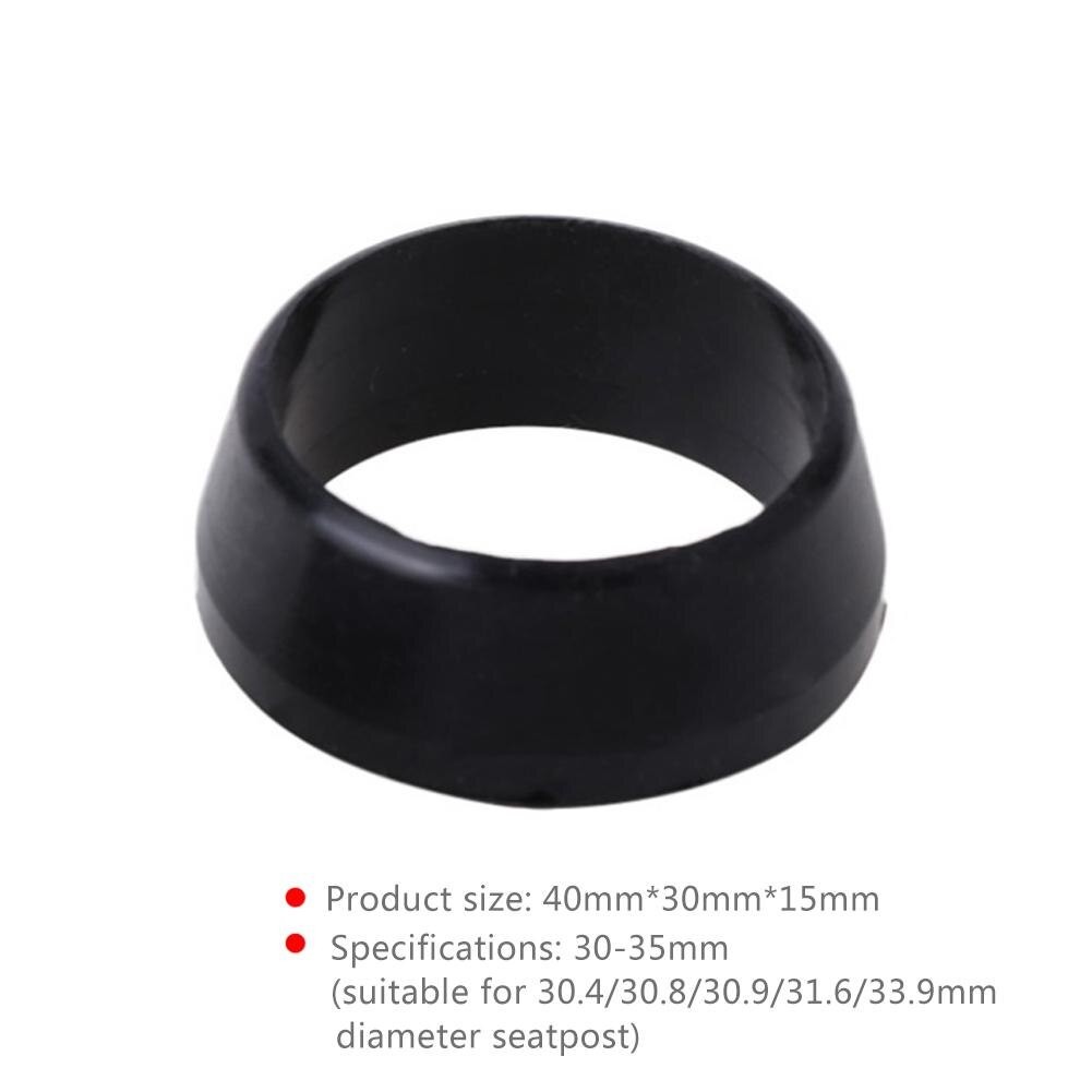 Cykelstolpe Gummi Ring Dammskydd Vattentätt Silikon Mountainbike Sadelstolpe Fodral Skyddande Cykeltillbehör