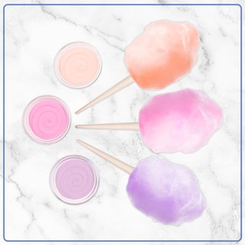 16 Oz. Cotton Candy Flossing Sugar - Grape, Pink Bubble Gum, Orange thumbnail