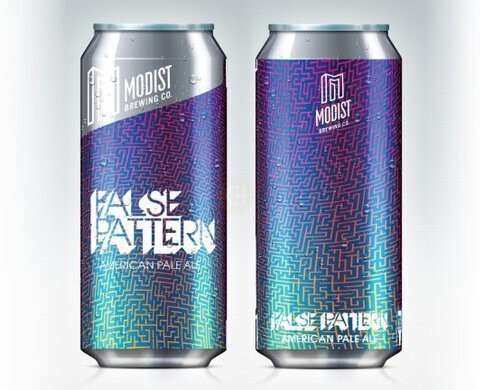 Modist False Pattern Pale Ale Can 16.9oz