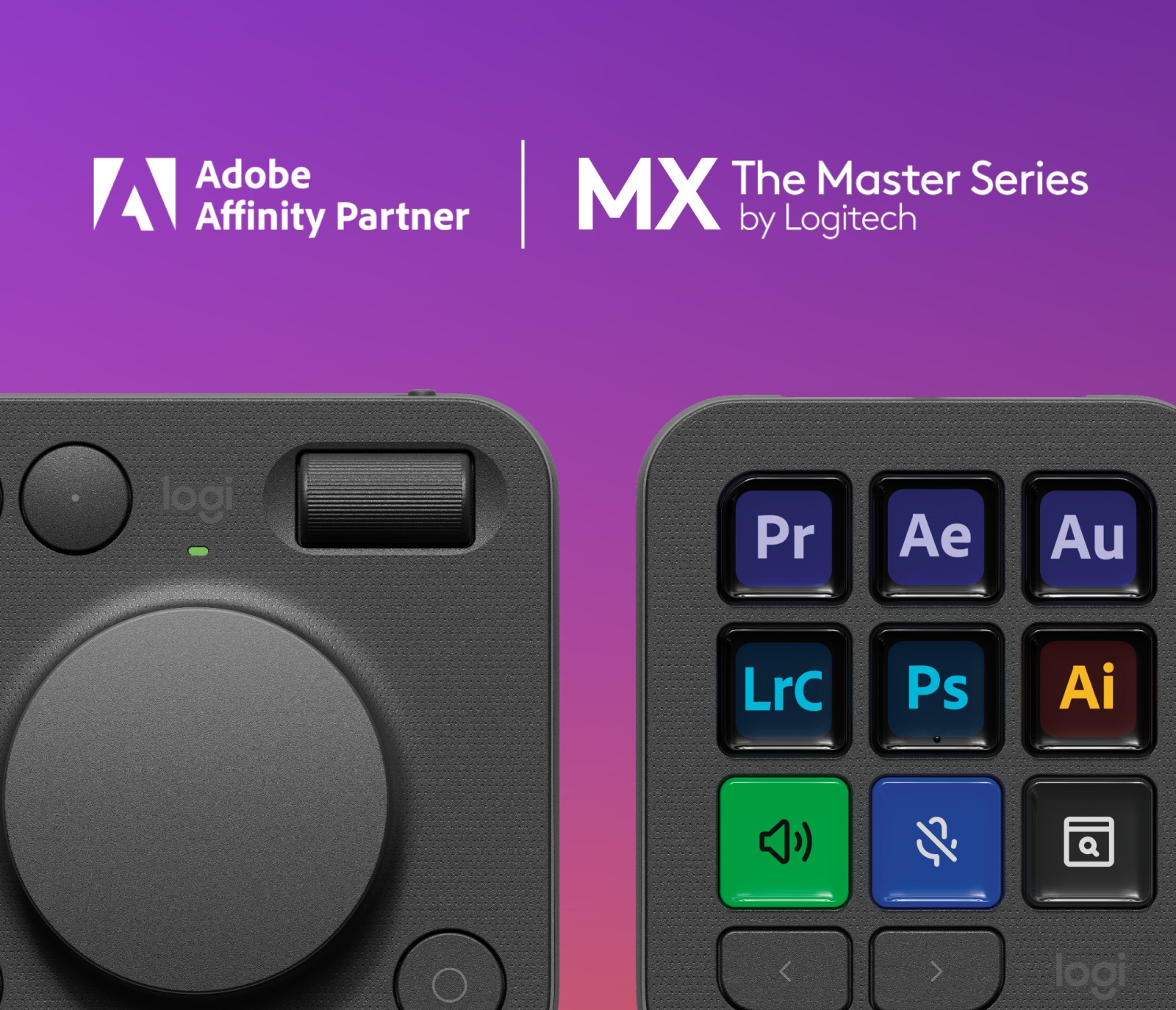 Logitech Buy MX Creative Console in Graphite thumbnail