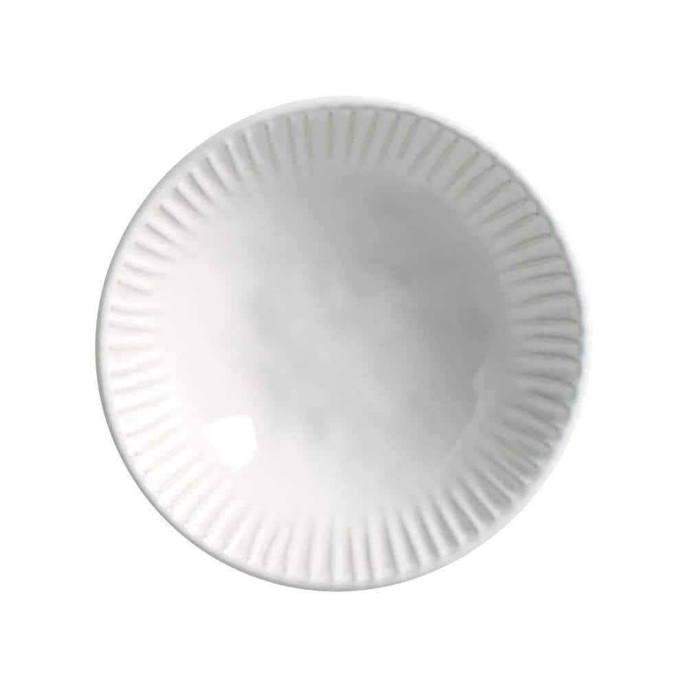 12 Fl. Oz. New White Stoneware Linhas Bowl (Set of 6)