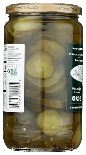 BUBBIES of SF Kosher Dill Pickle Chips, 25 FZ thumbnail