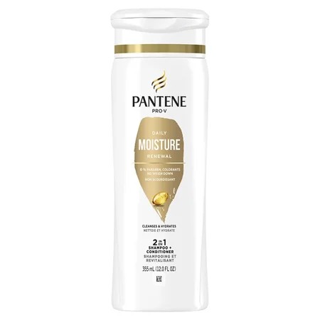Pantene Pro-V Daily Moisture Renewal 2 in 1 Shampoo & Conditioner  12 Oz..