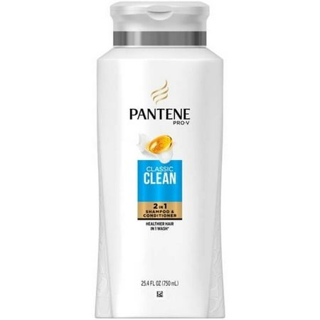 Pantene Pro-V Classic Clean 2-in-1 Shampoo + Conditioner - 23.6 Fl. Oz. (Pack of 48)