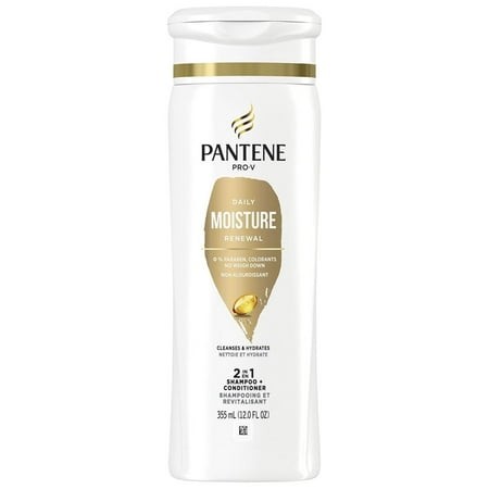 Pantene Pro-V Daily Moisture Renewal 2 in 1 Shampoo + Conditioner (Pack of 8)