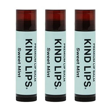 Kind Lips Lip Balm  Nourishing Soothing Lip Moisturizer for Dry Cracked Chapped Lips  Made in Usa with 100% Natural USDA Organic Ingredients  Sweet Mi