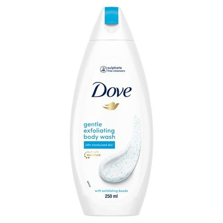 Dove Gentle Exfoliating Nourishing Body Wash  Mild Cleanser Moisturizes Skin  Balances Ph  for All Skin Type  250 Ml