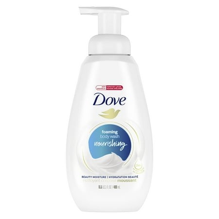 Dove Instant Foaming Body Wash for Soft  Smooth Skin Deep Moisture Cleanser That Effectively Washes Away Bacteria While Nourishing Your Skin 13.5 Oz