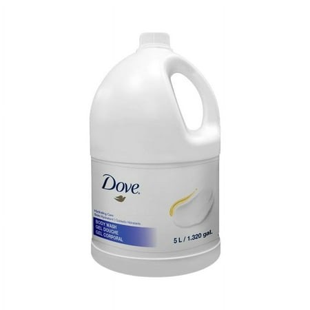 Dove 5Liter PRO Hydrating Body Wash Daily Moisturizer Refill Bottles (Pack of 3) Unisex Adult