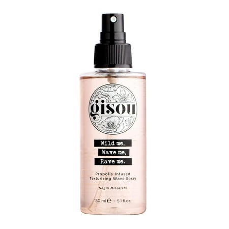 Propolis Infused Texturizing Wave Spray to Create Beachy Waves  Body and Volume  5.1 Fl Oz