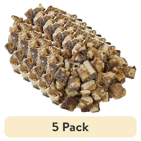 (5 Pack) Ice Cream Topping by T.R. Toppers | 5 Pound Bulk Bag (Chocolate Caramel Nougat & Peanuts)