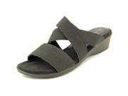 Mootsies Tootsies Nano Women US 8.5 Black Wedge Heel