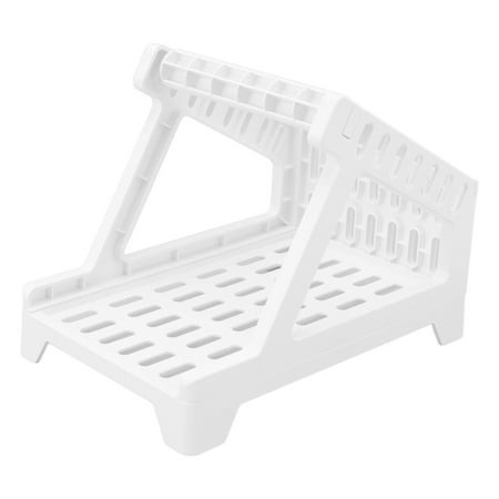 LaMaz Barcode Printer Stand Save Space Lightweight Convenient Mini Printer Stand for General Labeling Machines Home Office White