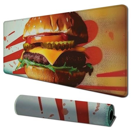 Wllo0ord Desk Pad Extended Mouse Pad with Stitched Edges Large Non Slip Gaming Desk Mat Tomorrow I Ll Start Running Keyboard Mouse Mat Desk Protector 