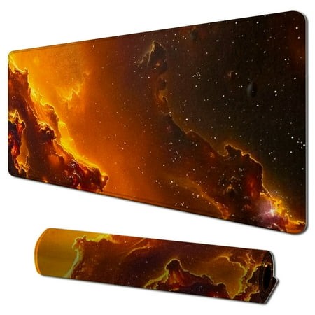Plloopoed Gaming Mouse Pad  Extended Mouse Pad Inch XXL Large Big Computer Keyboard Mouse Mat Desk Pad with Non-Slip Base and Stitched Edge for Home O
