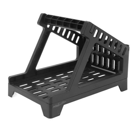 Barcode Printer Stand Save Space Lightweight Convenient Mini Printer Stand for General Labeling Machines Home Office Black