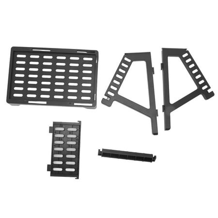 LaMaz Barcode Printer Stand Save Space Lightweight Convenient Mini Printer Stand for General Labeling Machines Home Office Black