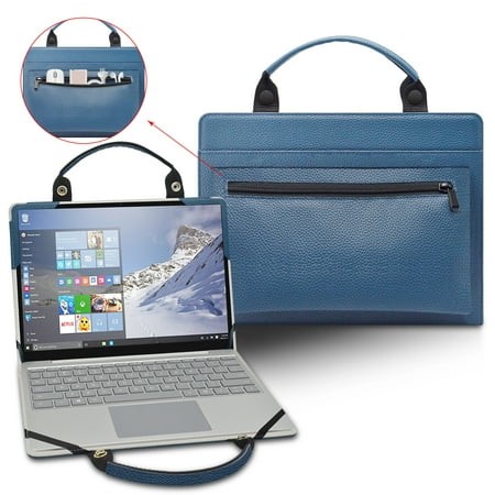 Laptop Case Cover for 17.3  Dell Inspiron 17 2-in-1 7786 Laptop Portable Bag Sleeve with Bag Handle  Blue