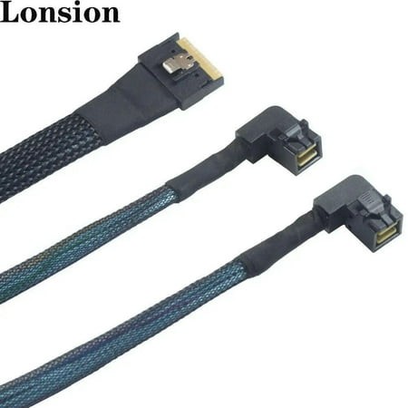 For MINI SAS SFF-8654 8i 4.0 to SAS HD SFF-8643 Connection Cable