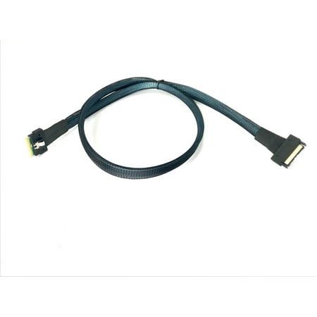 ‌MCIO X8 74 Pin ( NVMe) to 1x Slimline X8 SFF-8654 NVMe 80CM