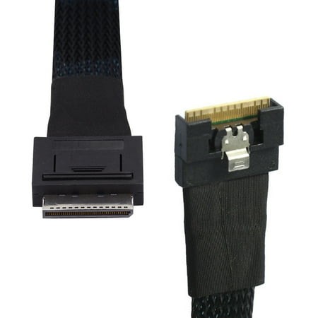 Chenyang Oculink PCIe PCI-Express SFF-8611 8i to SFF-8654 8i 8x Slimline SSD Data Active Cable 50cm