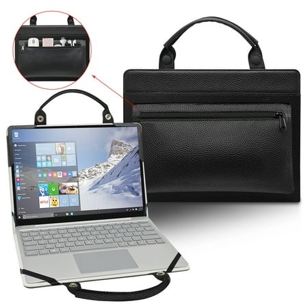 For 13.3  Dell Latitude 5330 2-in-1 Laptop Case Cover Portable Bag Sleeve with Bag Handle Black