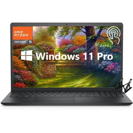 Dell Inspiron 15 3535 Touchscreen Laptop  15.6  Full HD  AMD Ryzen 5 7530U(>i7-1255U)  16GB RAM  1TB SSD  for Business and Student Laptop Computer  Wi