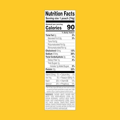 StarKist Chicken Creations  Chipotle  2.6 Oz Pouch thumbnail