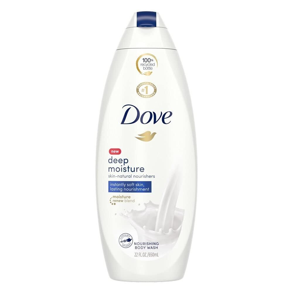 Dove Body Wash with Pump Deep Moisture for Dry Skin Moisturizing Skin Cleanser W