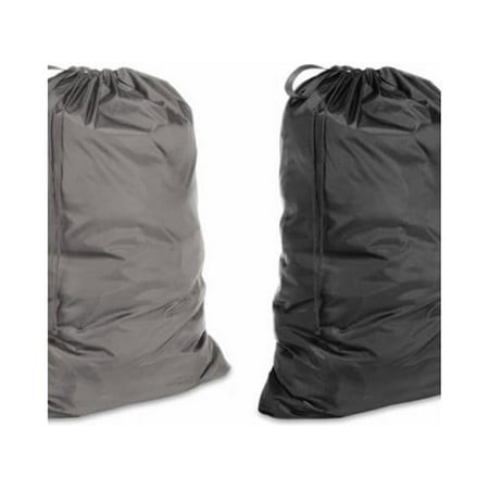 Whitmor 5588-2851-AST Dura-Clean Laundry Bag  Drawstring  Heavy-Duty Polyester - Quantity 6