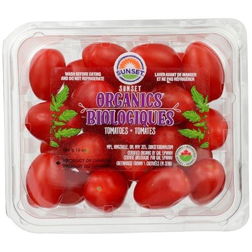 Organic Grape Tomatoes, 12 Oz