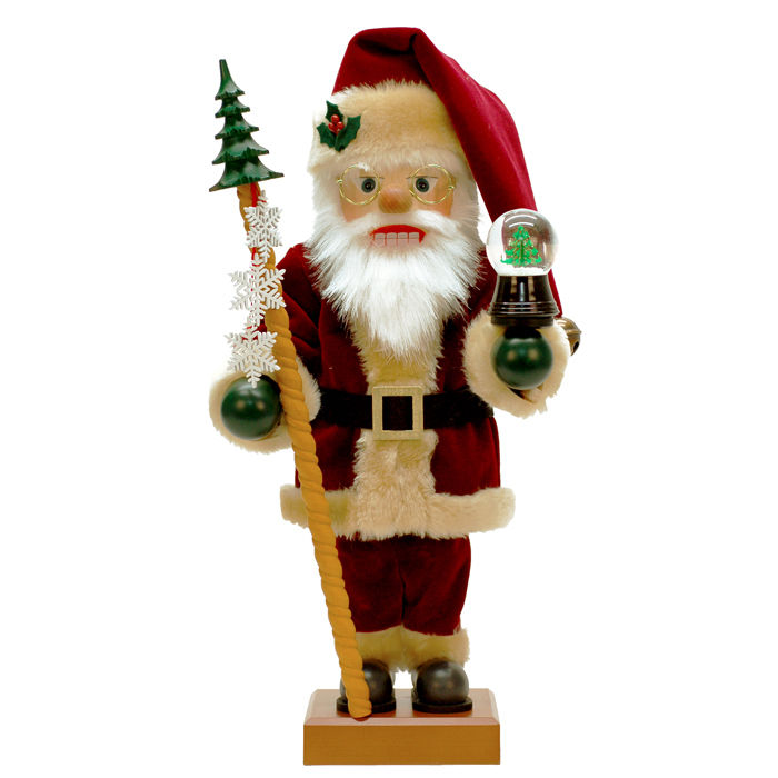 Christian Ulbricht Nutcracker, Snowglobe Santa, Ltd Edition 3000 Pcs