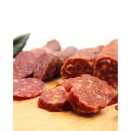 Abruzesse - Sweet  Nitrate-Free  Gluten-Free  All-Natural Pork  Dry Cured Naturally  Made in - Perfect for Charcuterie Board - 14 Oz to 16 Oz Stick