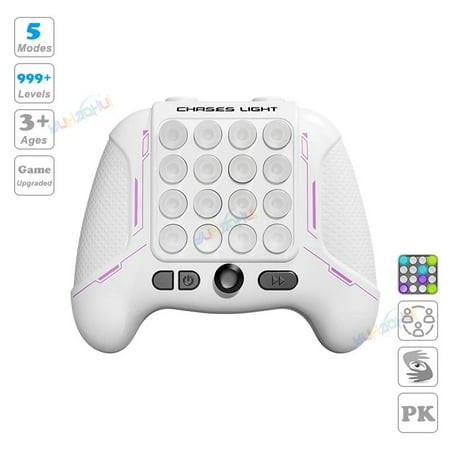 999 Level Electronic Pop Push Quick Push Game Console with LED Display Screen  Suitable for Adult and Child Fidget Toy Christmas NO.5104