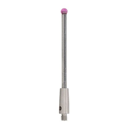 CMM Touch Probe Stylus Red Wear Resistant Ball Tungsten Carbide Rod High Rigidity CMM Machine Tools M2 0036